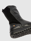 Zip Up Boots EZRA BLACK/BLACK